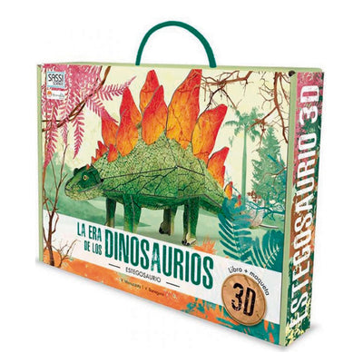 Libro Mas Maqueta La Era De Los Dinosaurios. Estegosaurio