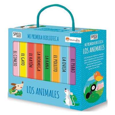 Libros En Maletin Mi Primera Biblioteca, Los Animales