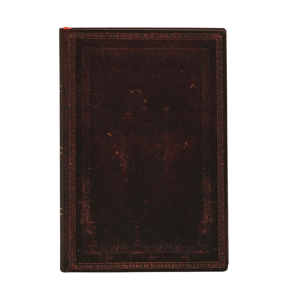 Libreta Black Moroccan Bold Mini Lineas Tapa Flexible