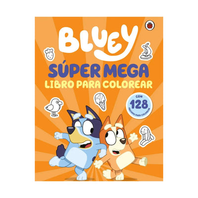 Bluey. Actividades - Súper Mega Libro Para Colorear