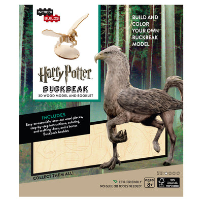 Harry Potter: Buckbeak - Libro y Modelo Armable En Madera