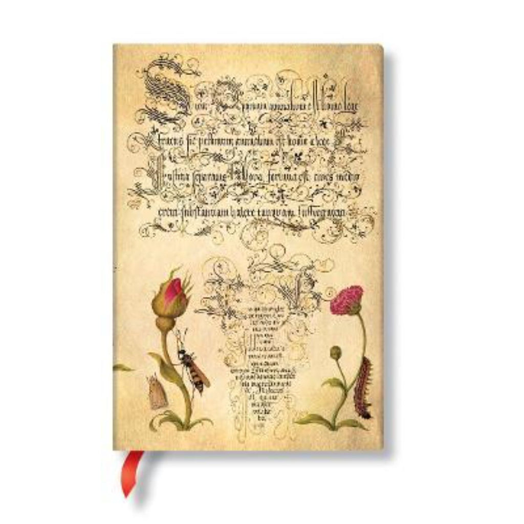 Libreta Mira Botanica Flemish Rose, Mini Tapa Dura