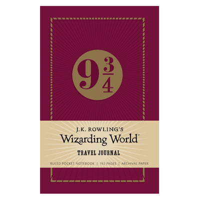 Libreta J.K. Rowling'S Wizarding World: Travel Journal