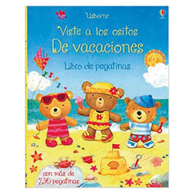 Viste A Los Ositos De Vacaciones - Pegatinas