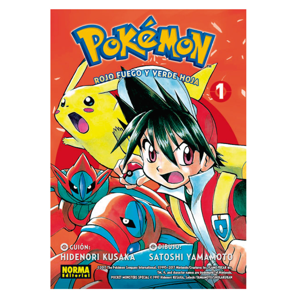 Pokemon 13 Rojo Fuego y Verde Hoja 01