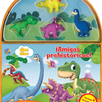 Amigos Prehistóricos Mini Diverti - Libros