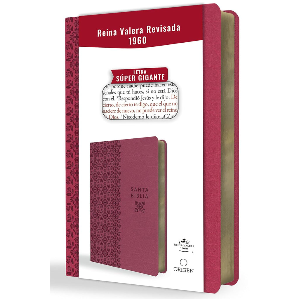 Biblia Rvr 60 Letra Super Gigante Fucsia