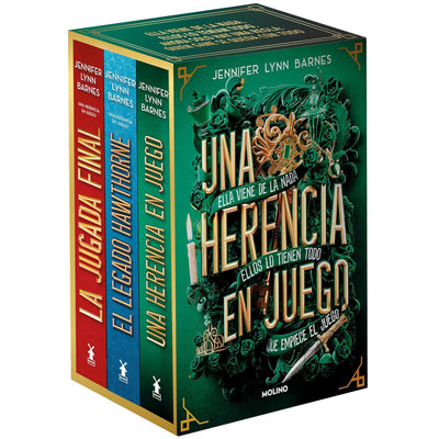 Estuche Una Herencia En Juego(3 Titulos)