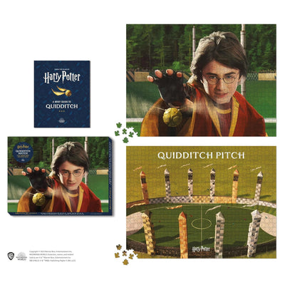 Rompecabeza Doble Reversible Harry Potter Quidditch 2 en 1 - 1000 Piezas