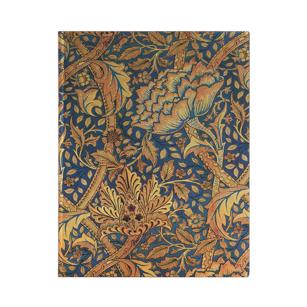 Libreta William Morris Tapa Flexible Con Lineas, Ultra