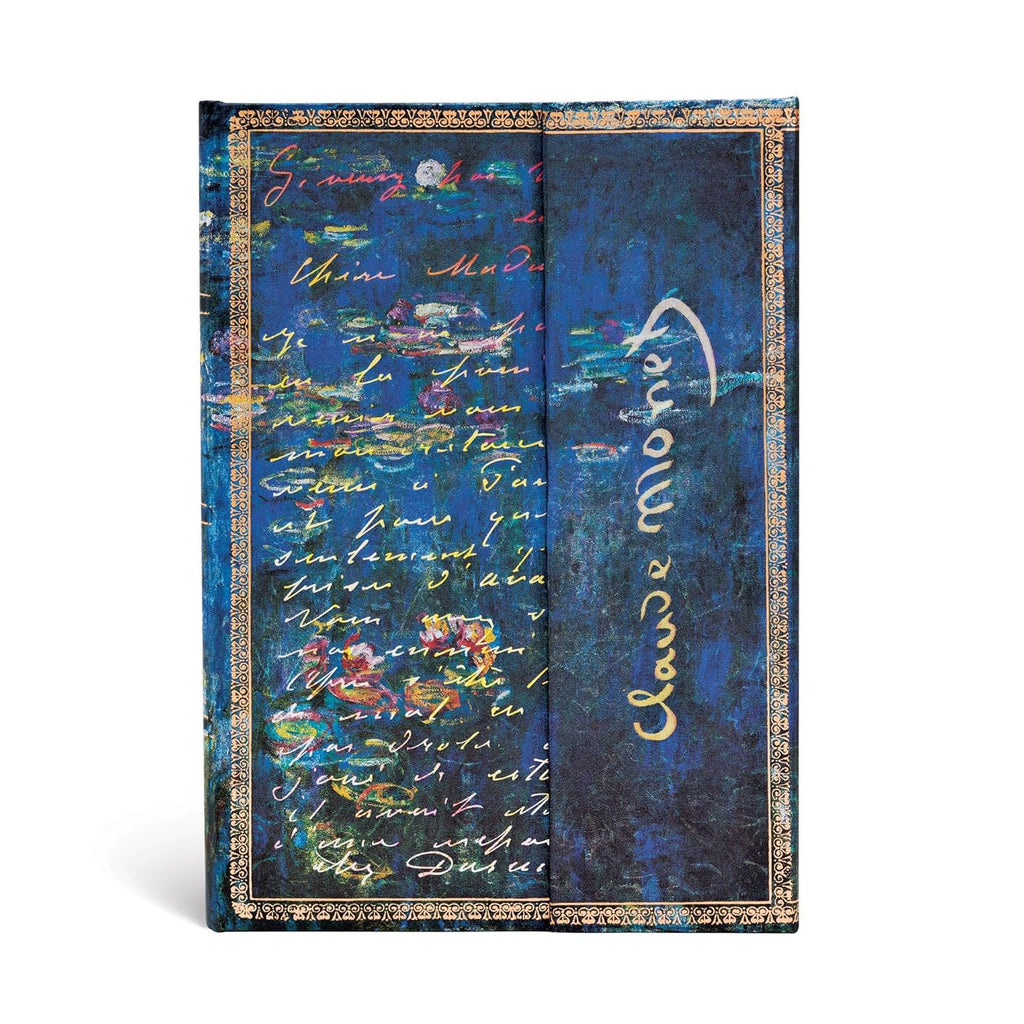 Libreta Monet (Water Lilies) Midi Lineas Tapa Dura