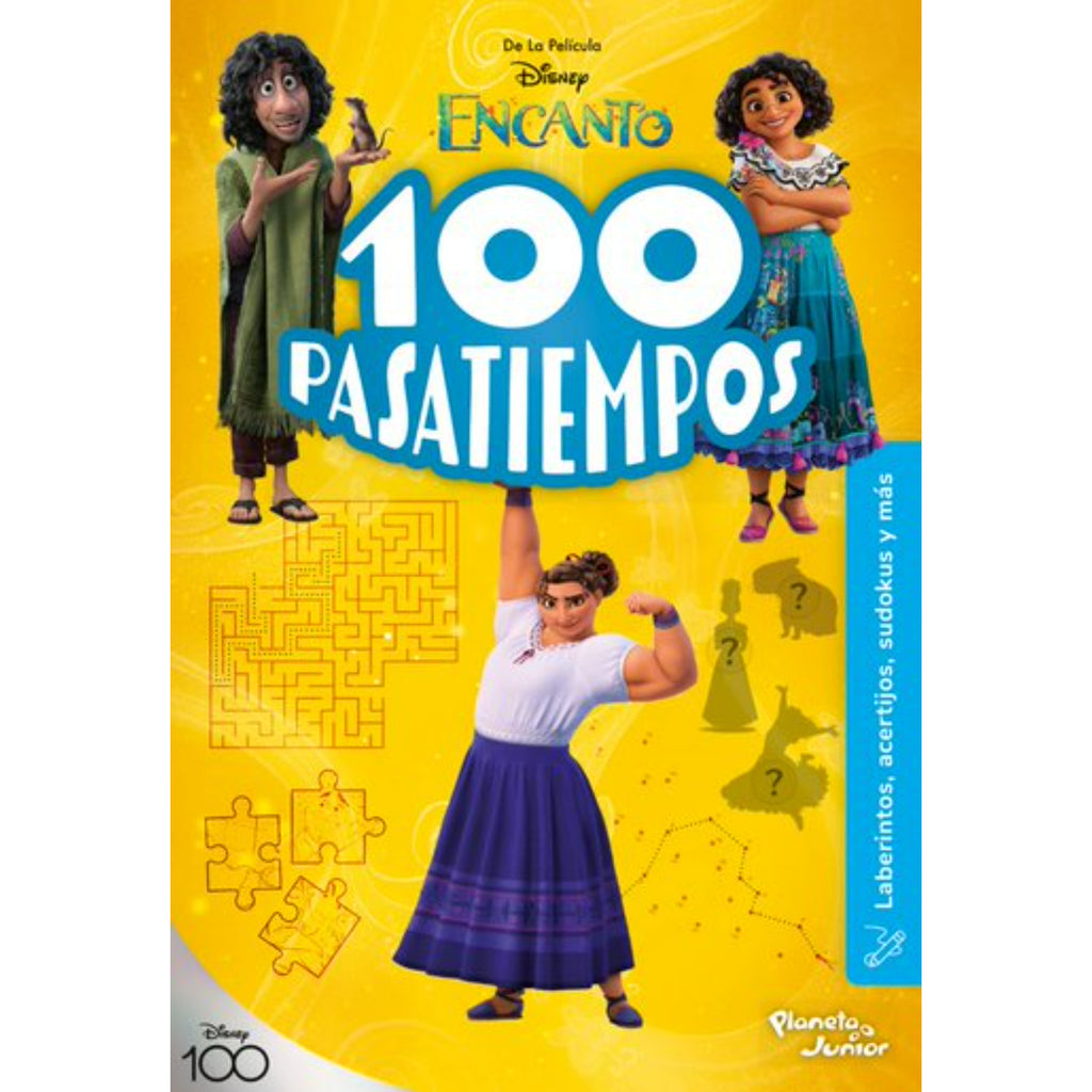 100 Pasatiempos (Trivias, Sudokus, Acertijos Y Más). Encanto