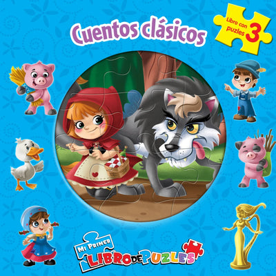Cuentos Clásicos. Mi Primer Libro De Rompecabezas