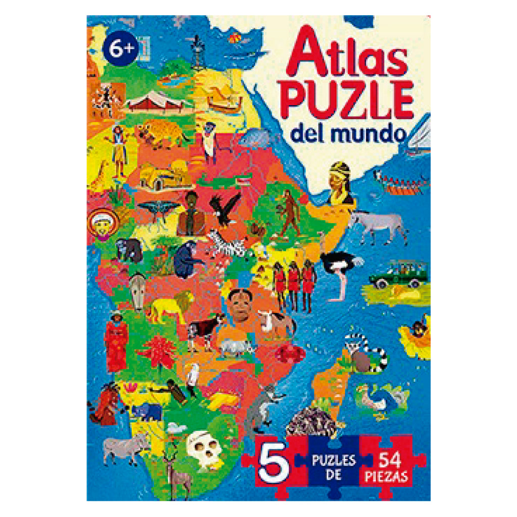 Atlas Puzzle Del Mundo