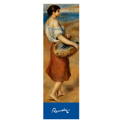 Marcapágina Girl With Basket Of Fish Renoir