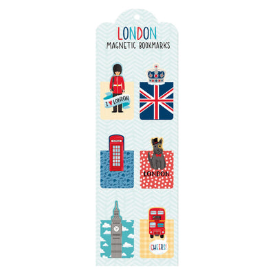 Marcapagina Londres Magnetico ( Pack )
