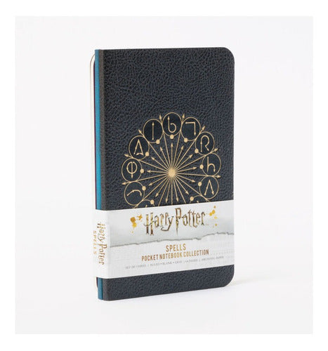Libreta Harry Potter: Spells Pocket Notebook Collection ( Set Of 3 )