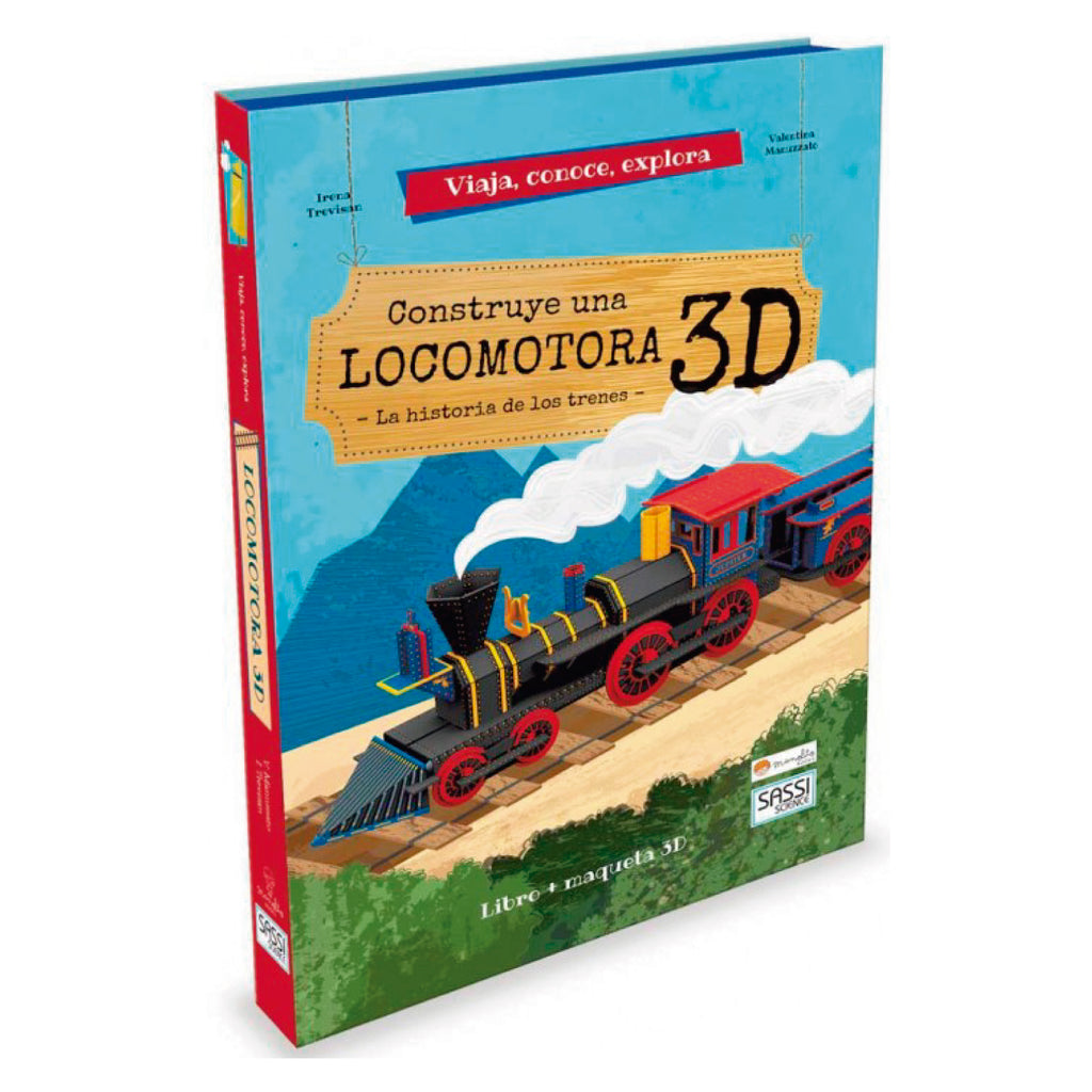 Libro Mas Maqueta Construye Una Locomotora 3D