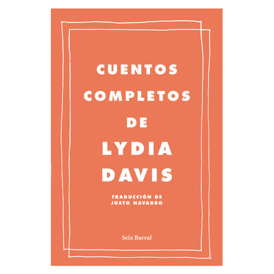Cuentos Completos De Lydia Davis