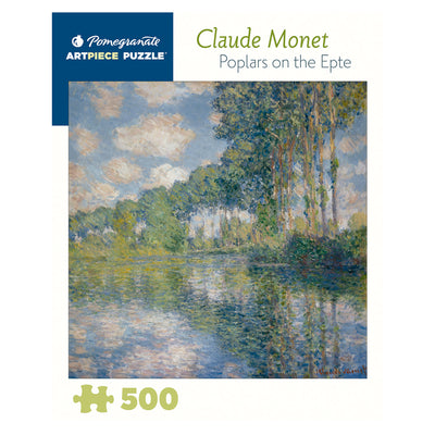 Rompecabeza Claude Monet: Poplars On The Epte - 500 Piezas