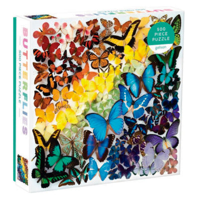 Rompezabeza Rainbow Butterflies - 500 Piezas