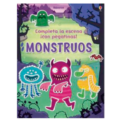 Monstruos - Libro De Pegatinas