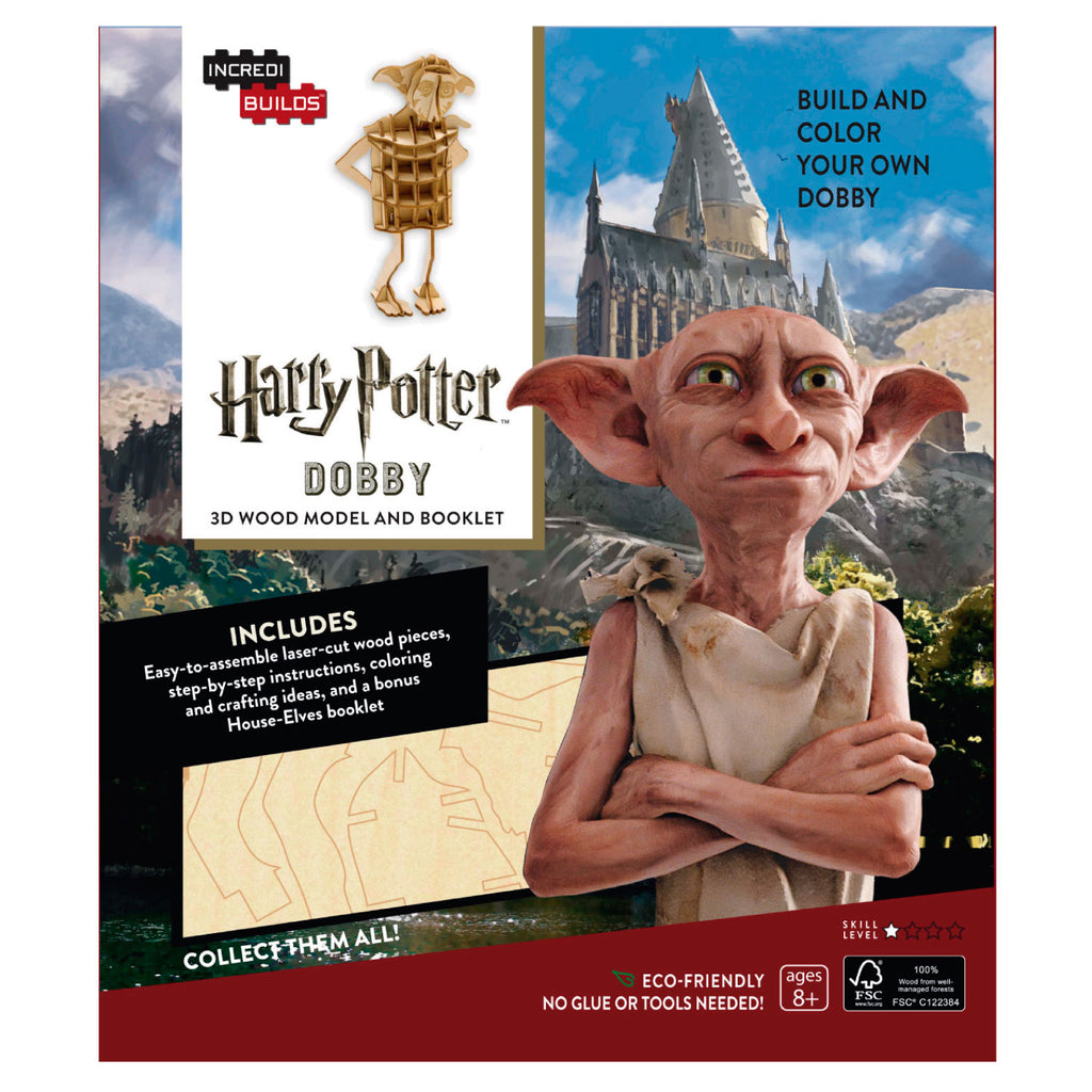 Harry Potter Dobby Libro y Modelo Armable