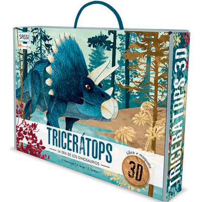 Libro Mas Maqueta Triceratops 3D