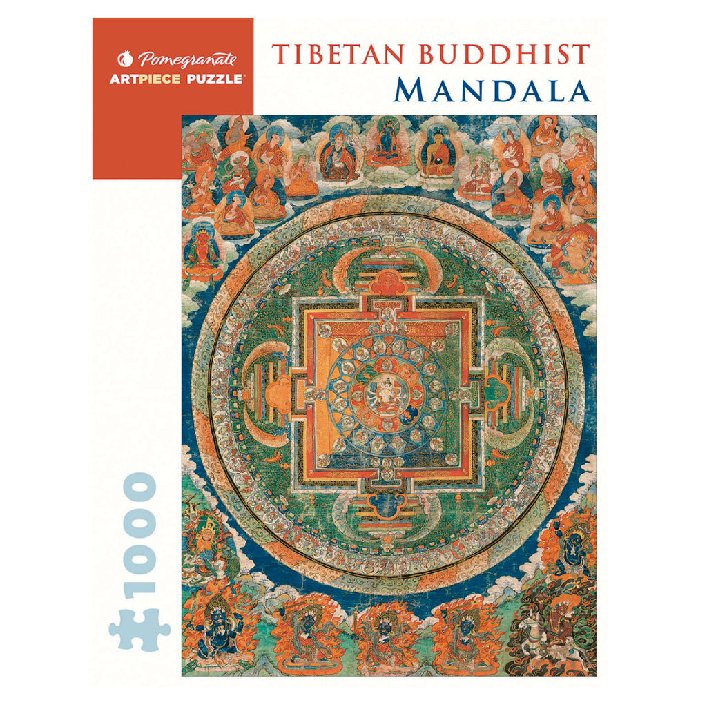 Rompecabeza Tibetan Buddhist Mandala - 1000 Piezas