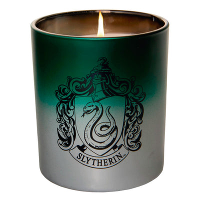 Harry Potter: Slytherin Large Glass Candle ( Vaso y Vela )