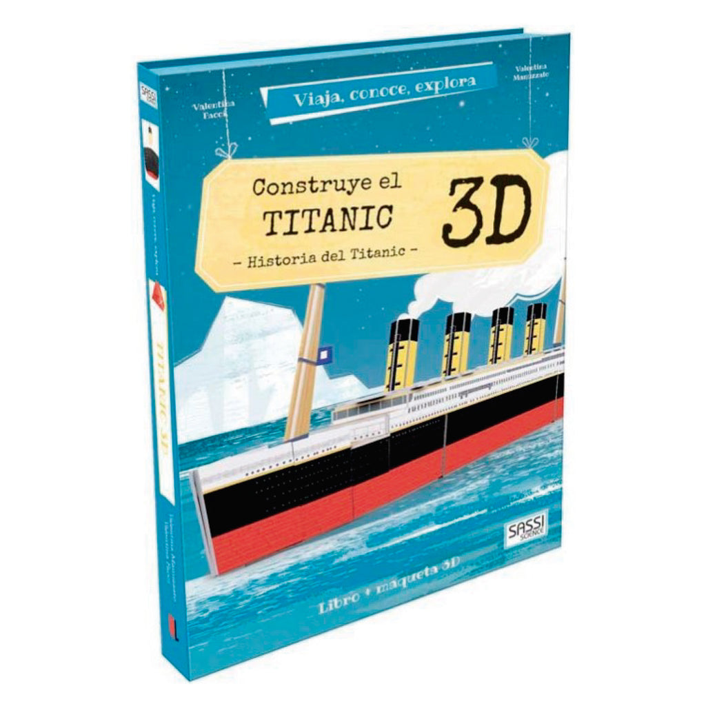 Libro Mas Maqueta Construye El Titanic 3D
