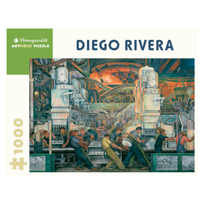 Rompecabeza Diego Rivera: Troit Industry - 1000 Piezas