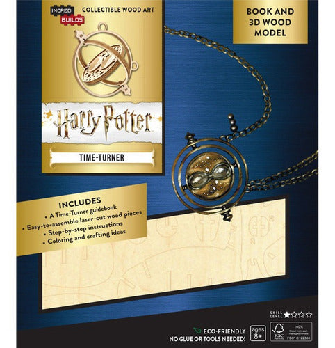 Harry Potter Time - Turner Libro y Modelo Armable En Madera