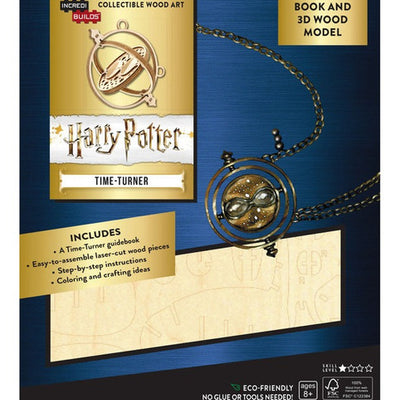 Harry Potter Time - Turner Libro y Modelo Armable En Madera