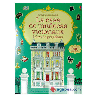 La Casa De Muñecas Victorianas Libro De Pegatinas