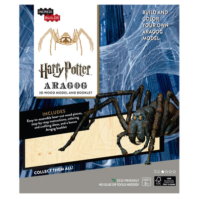 Harry Potter: Aragog - Libro y Modelo Armable En Madera