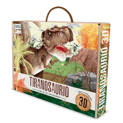 Libro Mas Maqueta Tiranosaurio La Era De Los Dinosaurio Rex