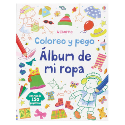 Album De Mi Ropa - Coloreo y Pego