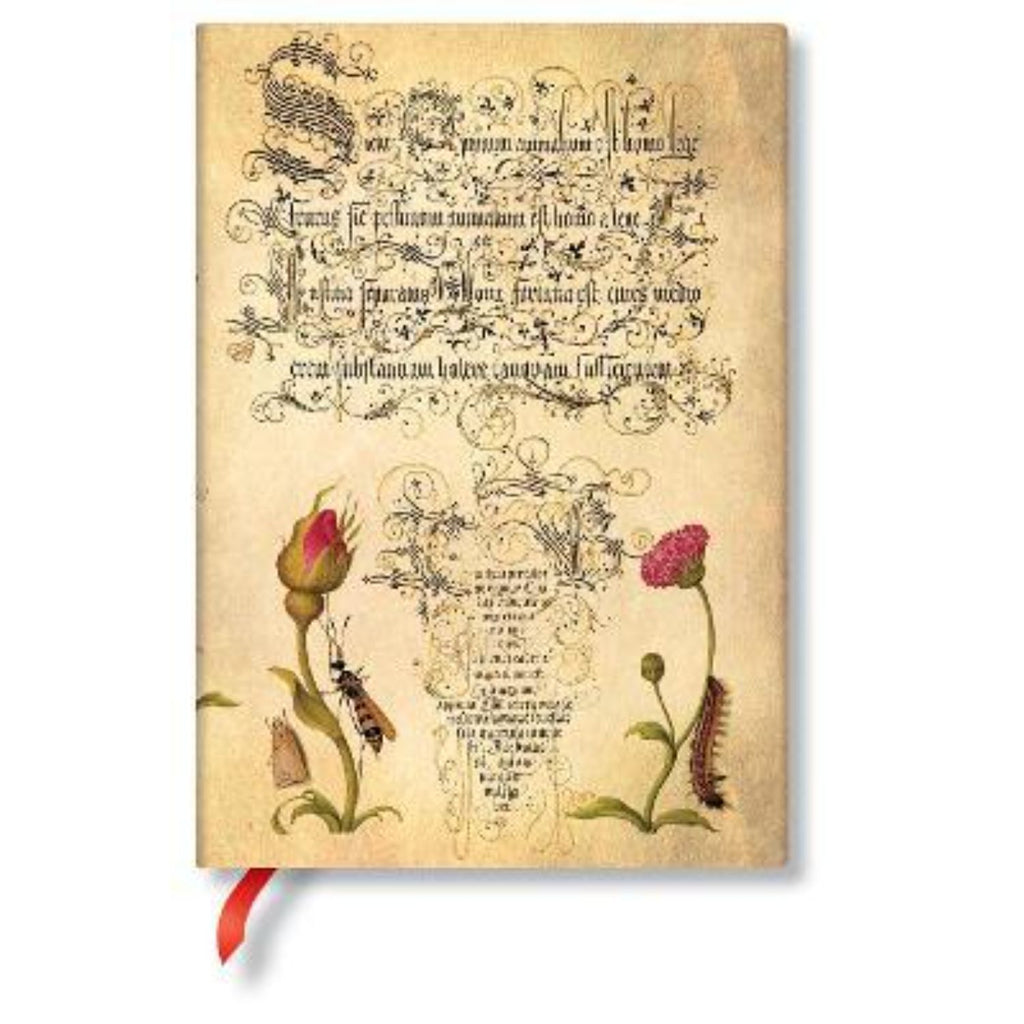 Libreta Mira Botanica Flemish Rose, Midi Tapa Dura