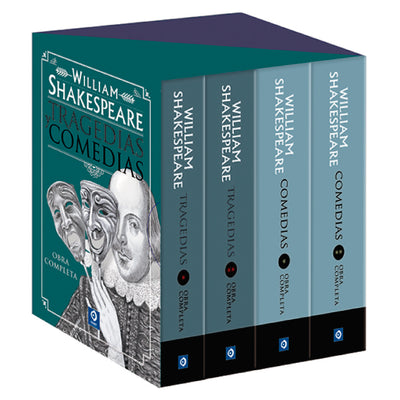 W. Shakespeare Tragedias y Comedias O. Completas 4 Volumenes