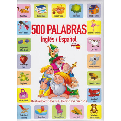 Diccionario Español - Inglés 500  Palabras
