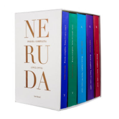 Pack Poesía completa Pablo Neruda