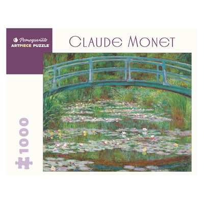 Rompecabeza De Claude Monet: The Japanese Footbridge - 1000 Piezas