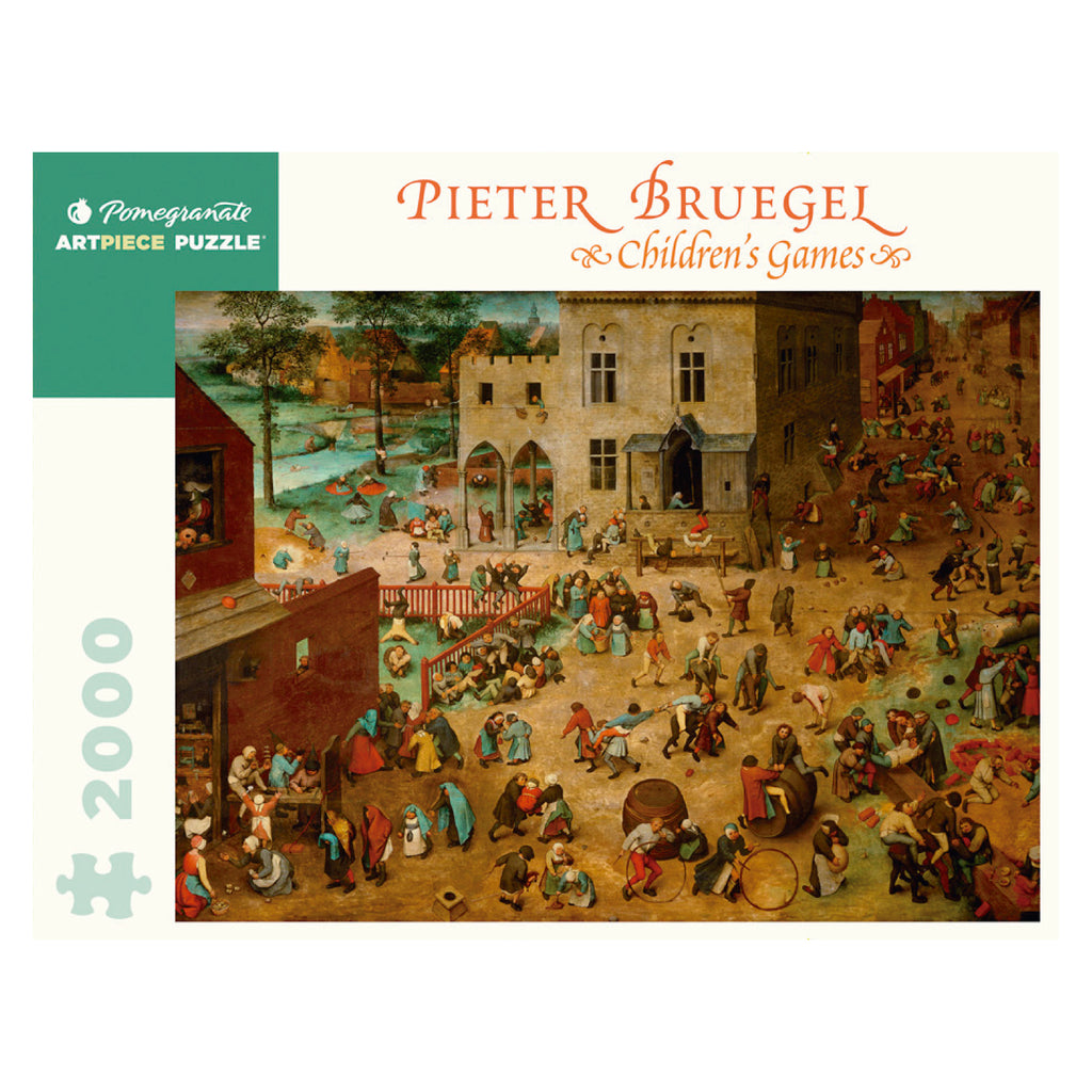 Rompezabeza Pieter Bruegel: Children’S Games - 2000 Piezas