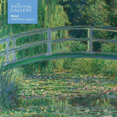 Rompecabeza Claude Monet: Bridge Over Lily Pond - 1000 Piezas