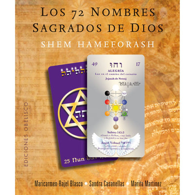 72 Nombres Sagrados De Dios, Los (Libro+Cartas)