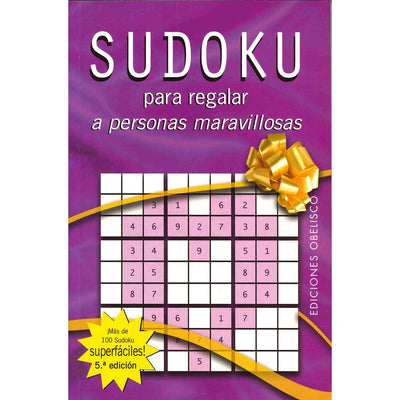Sudoku (Para Regalar A Personas Maravillosas)