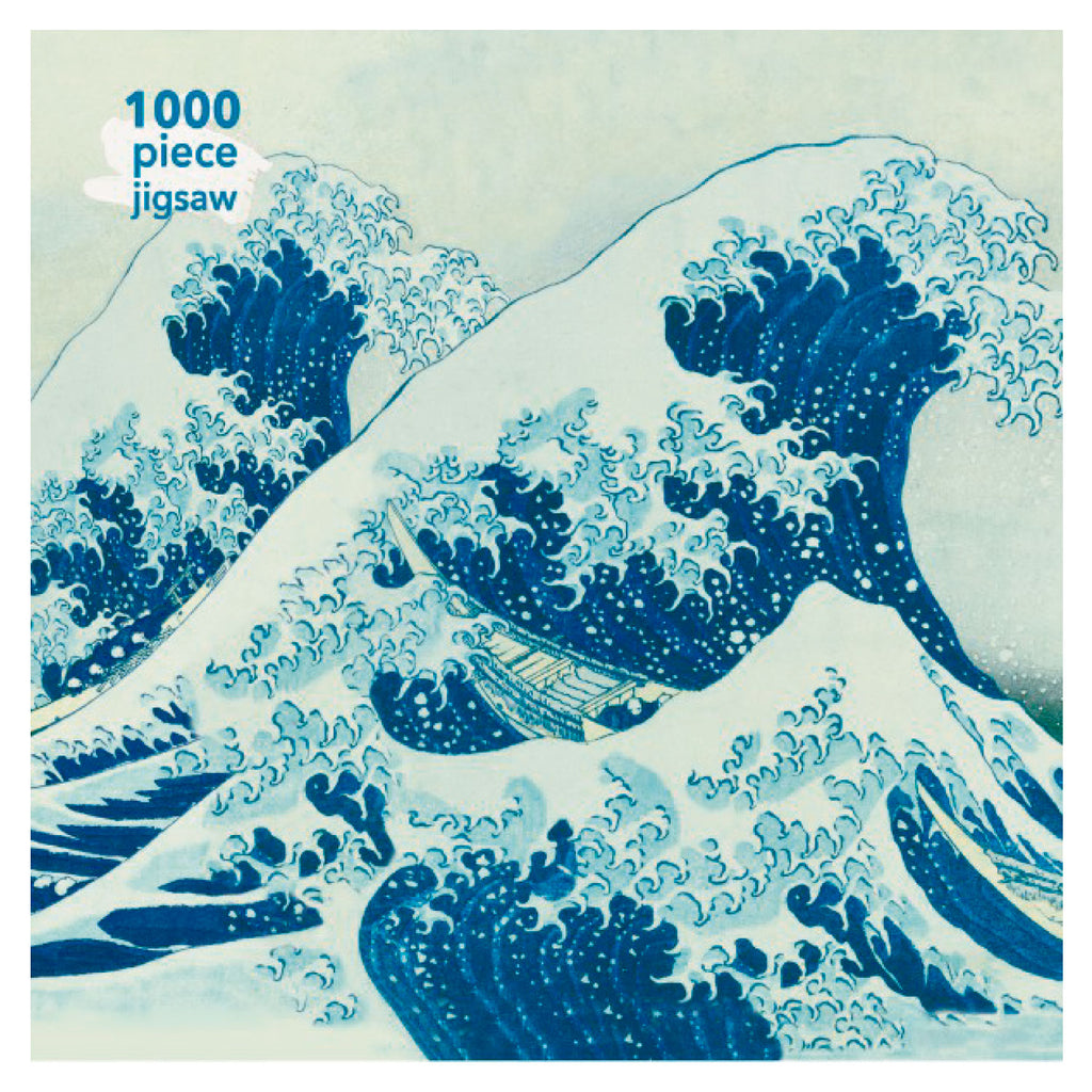 Rompecabeza Hokusai: The Great Wave - 1000 Piezas