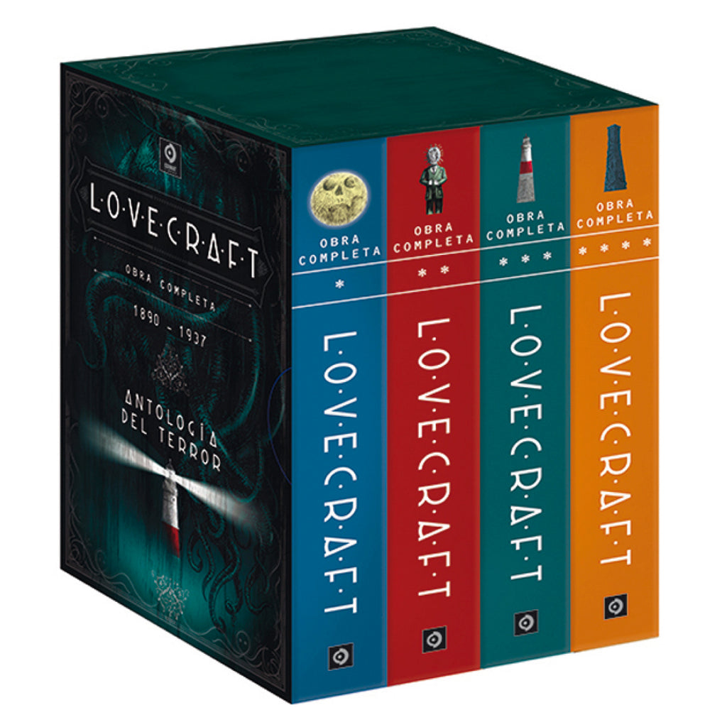 H.P. Lovecraft Obras Completas 4 Volumenes
