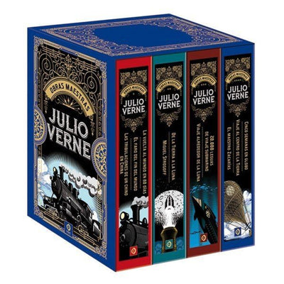 Julio Verne -0bras Maestras- 4 Volumenes